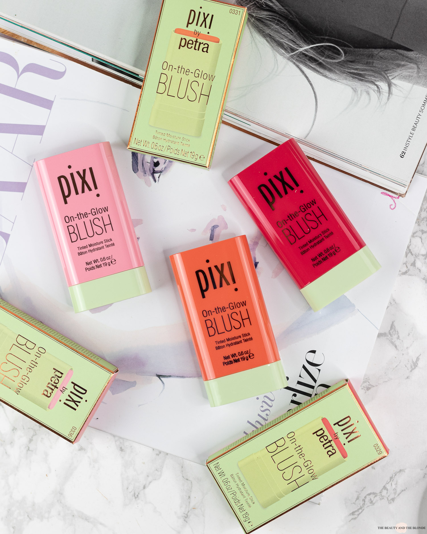 pixi on the glow blushes review