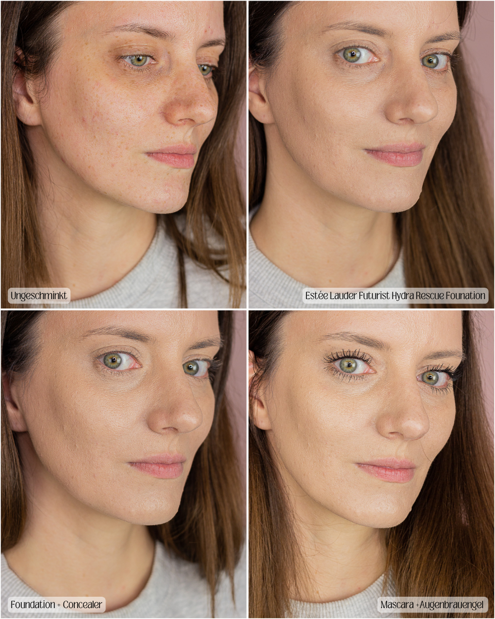 Estée Lauder Futurist Hydra Rescue Foundation Tragebilder