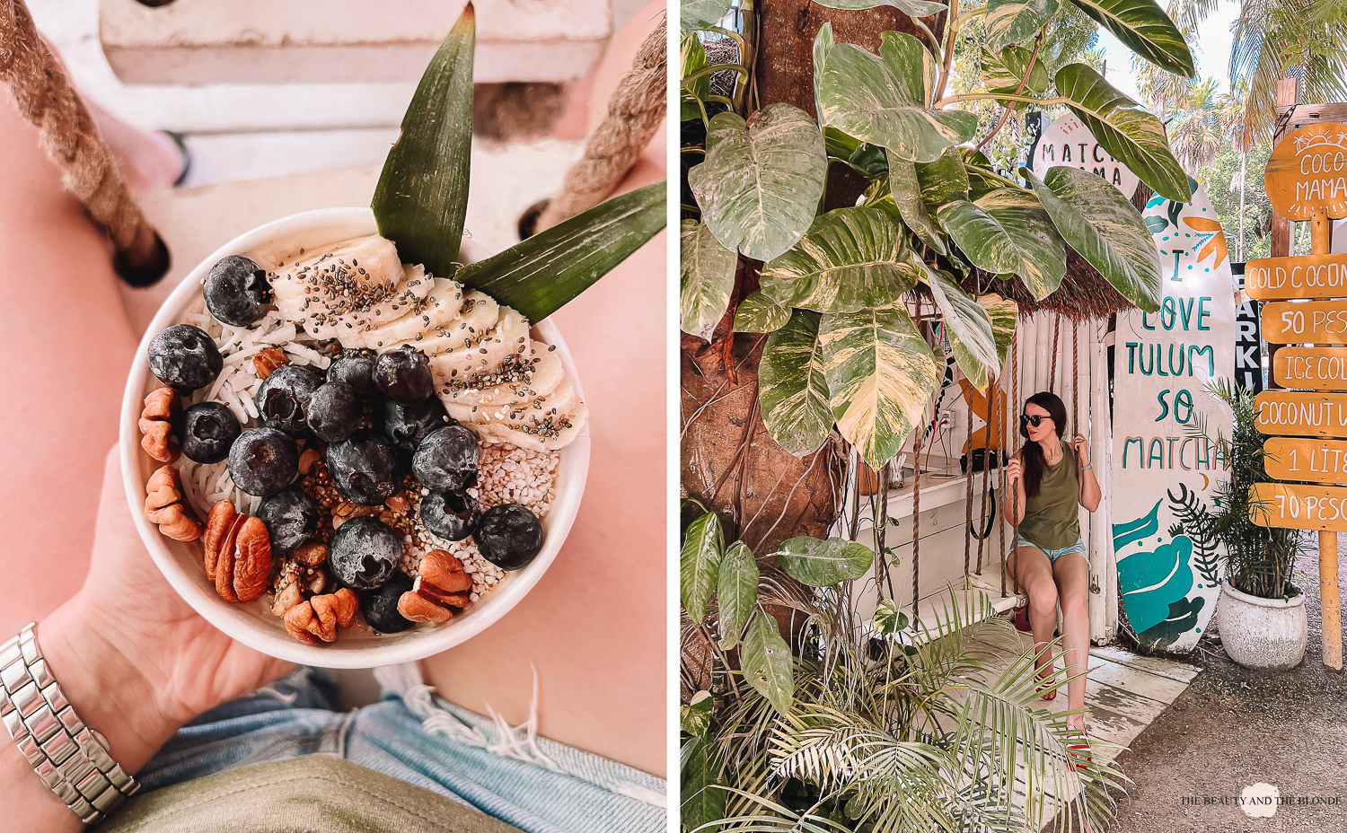 Matcha Mama Café Tulum Beach Mexiko