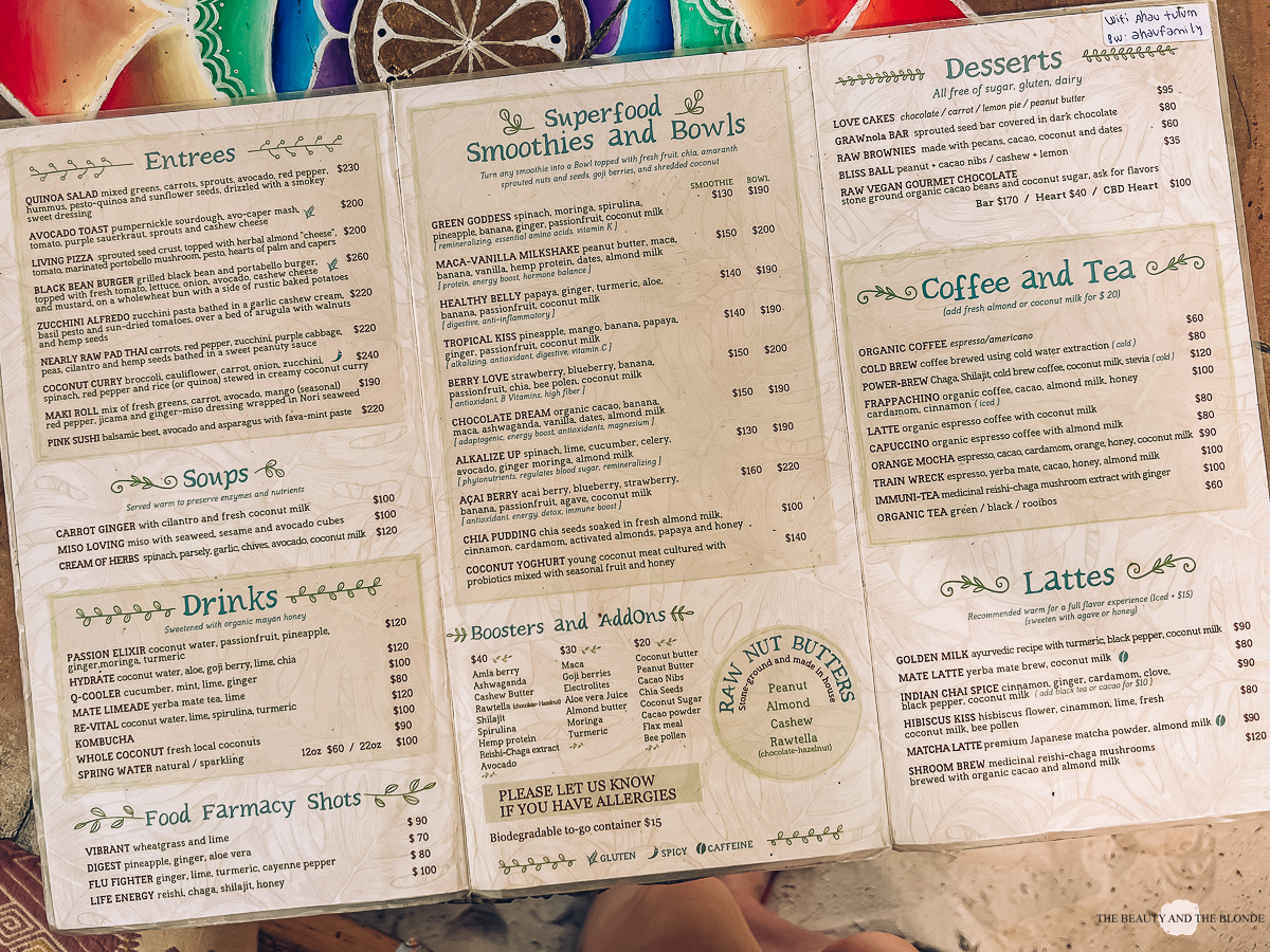 Raw Love Café Tulum Beach Mexiko