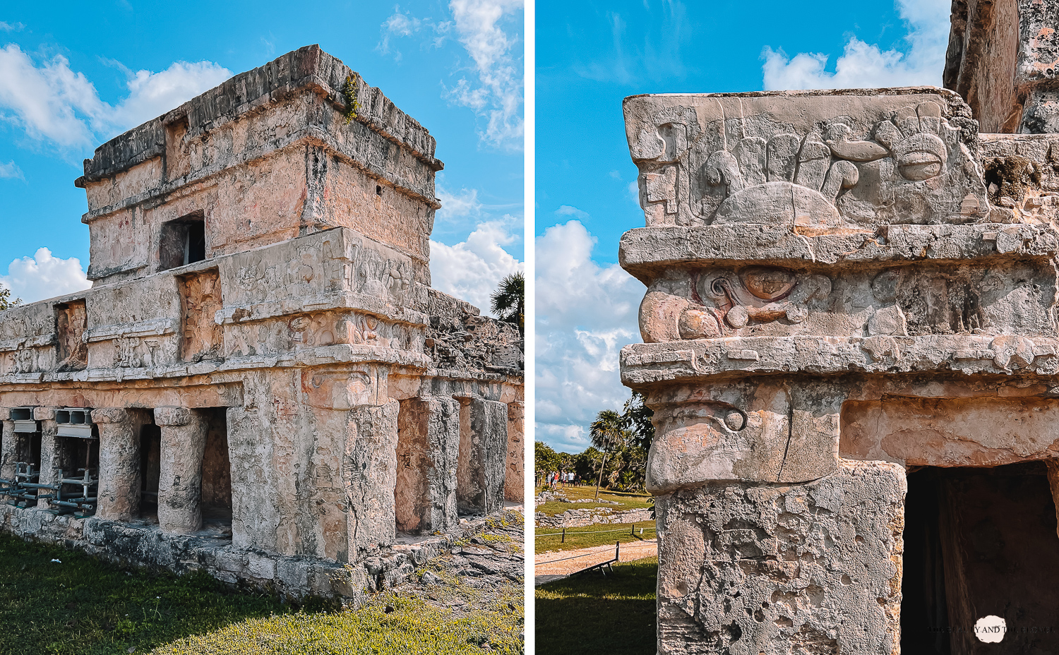 Maya Ruinen Tulum Mexiko