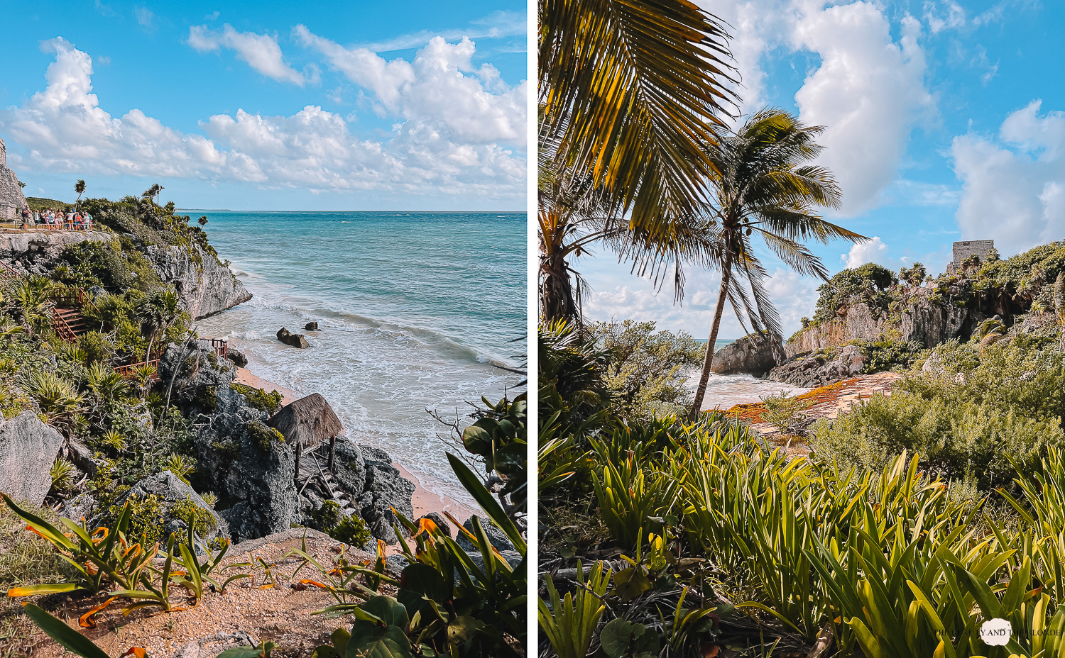 Maya Ruinen Tulum Mexiko